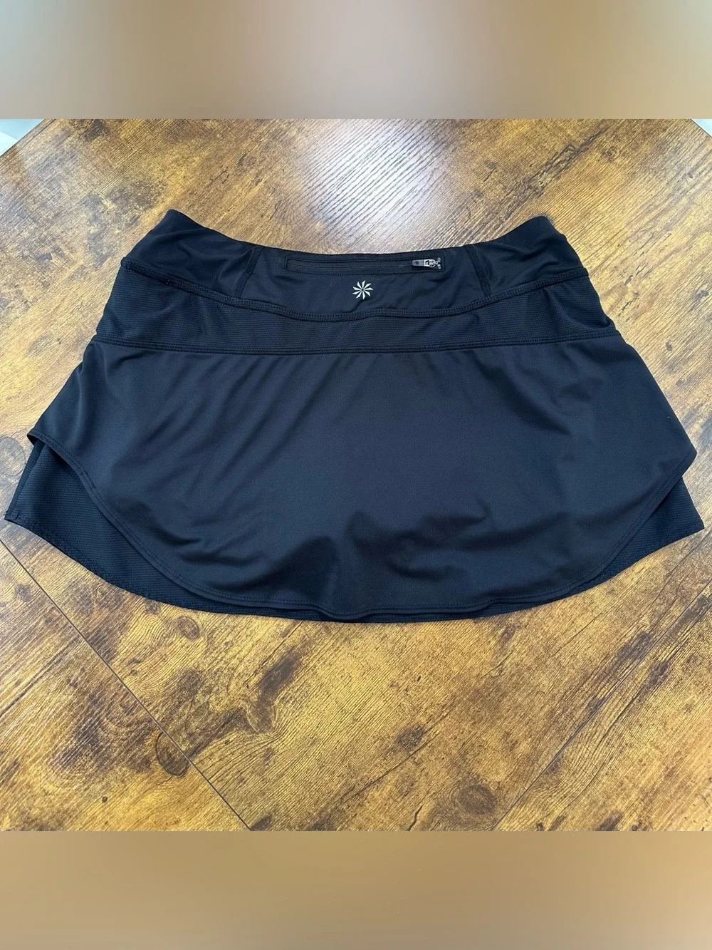 Athleta Bustle Tennis Skort, Black, Small